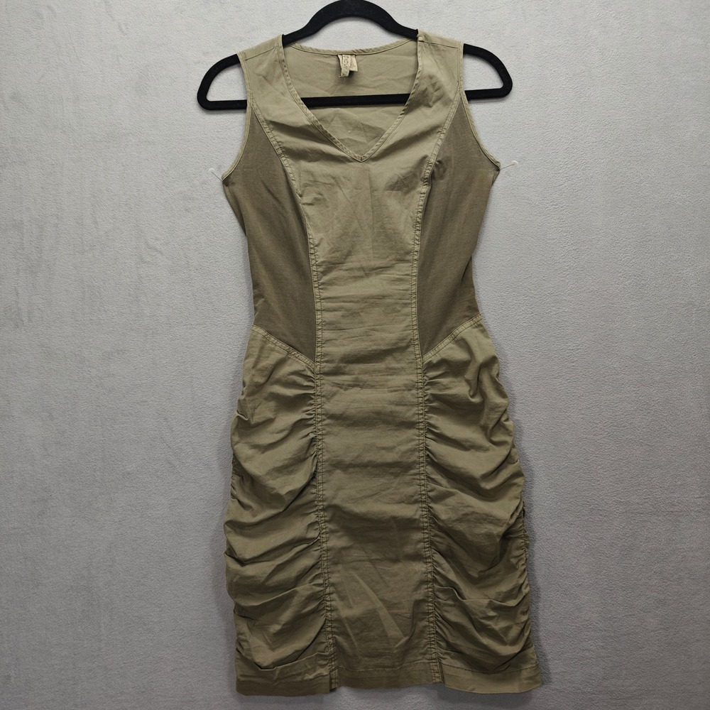 XCVI Raymond Mini Dress Women XS Grunge Alt Punk Baddie Granola Ruched Bodycon